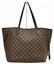 LOUIS VUITTON 'NEVERFULL MM' DAMIER EBENE TOTE BAG