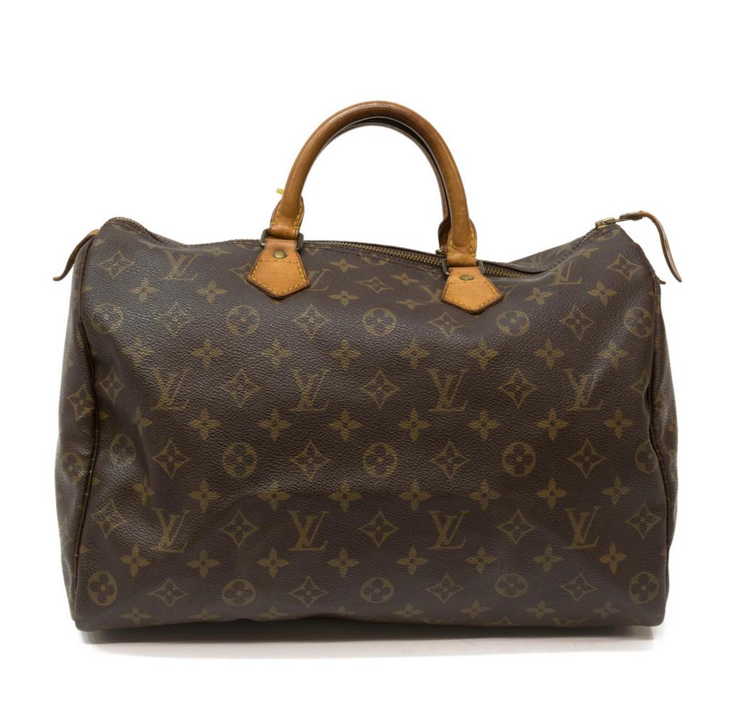 LOUIS VUITTON 'SPEEDY 35' MONOGRAM CANVAS HANDBAG (1 of 4)