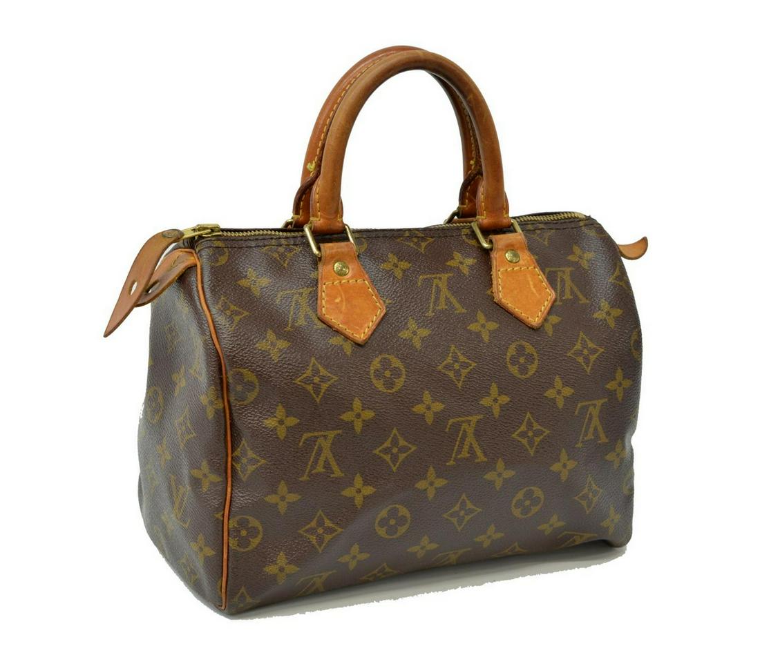 LOUIS VUITTON 'SPEEDY 25' MONOGRAM CANVAS HANDBAG (1 of 4)