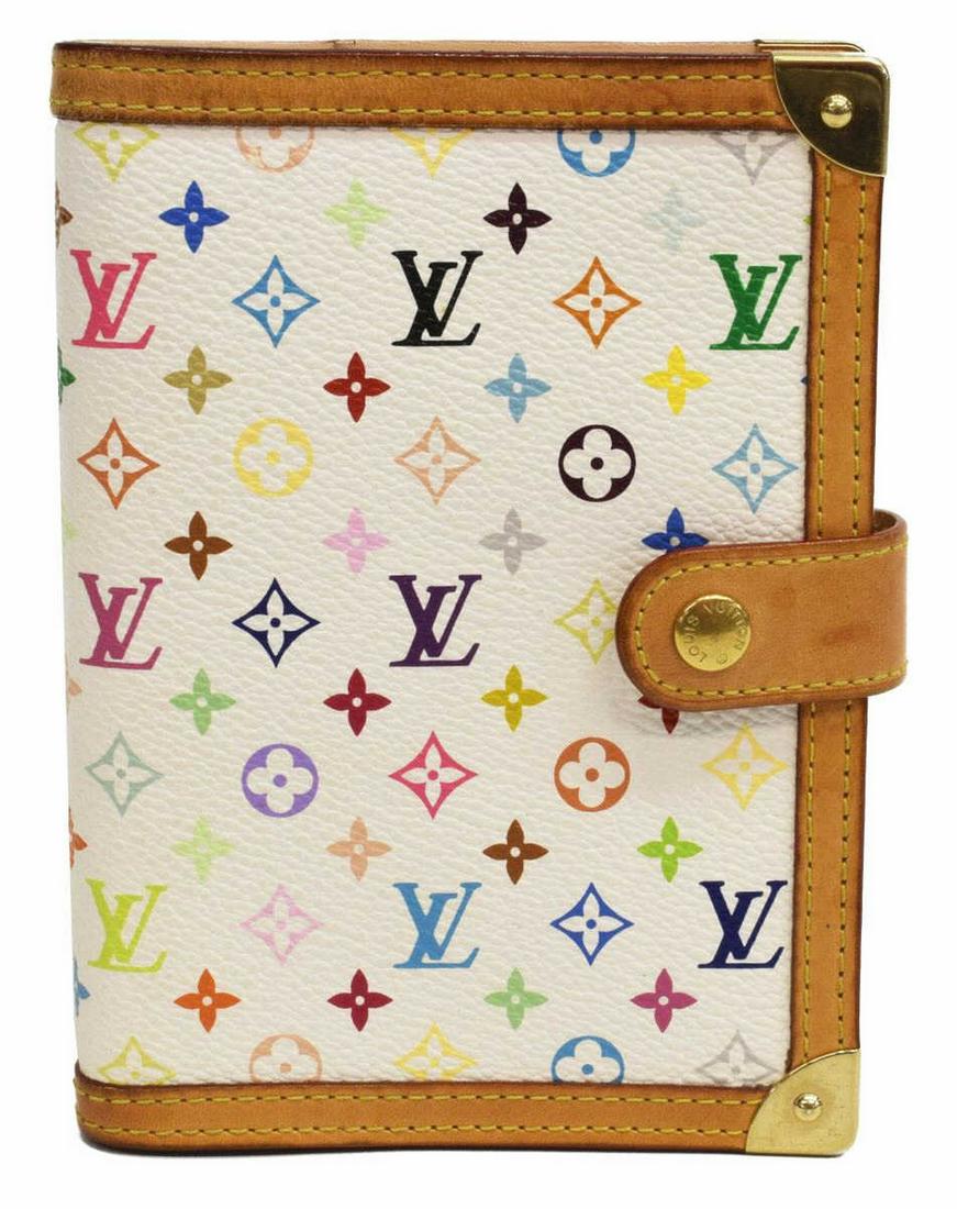 LOUIS VUITTON MULTICOLOR MONOGRAM AGENDA COVER (1 of 3)