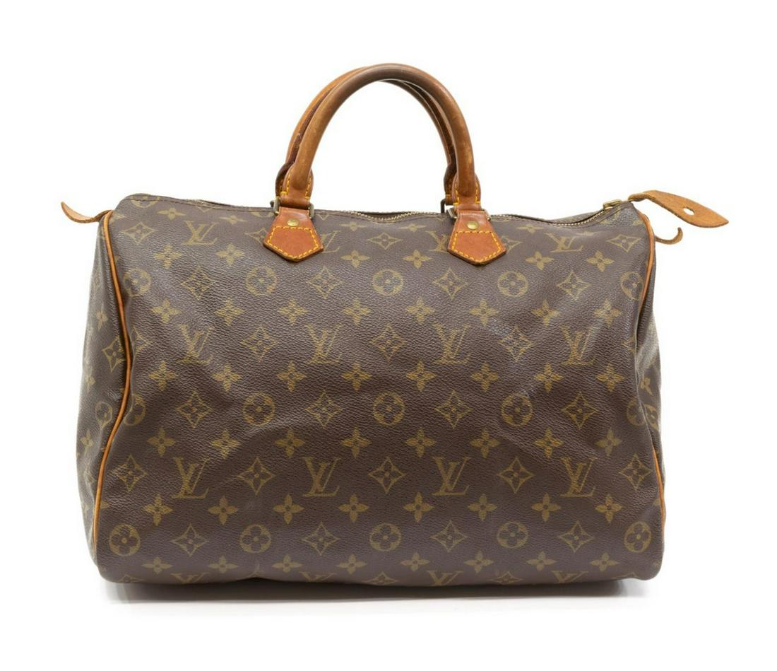 LOUIS VUITTON 'SPEEDY 35' MONOGRAM CANVAS HANDBAG (1 of 4)