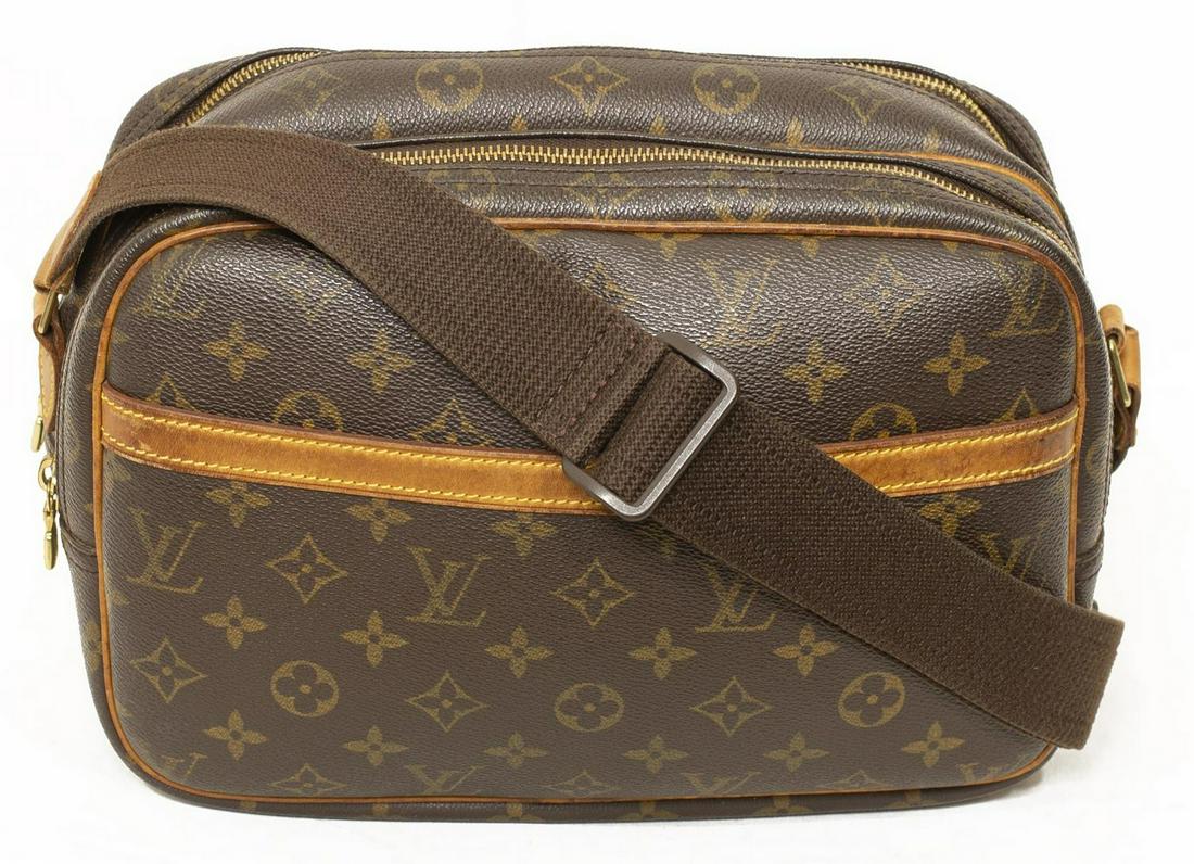 LOUIS VUITTON 'REPORTER PM' MONOGRAM CROSSBODY BAG (1 of 4)