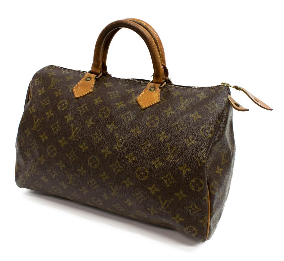 LOUIS VUITTON 'SPEEDY' MONOGRAM CANVAS HANDBAG (1 of 4)