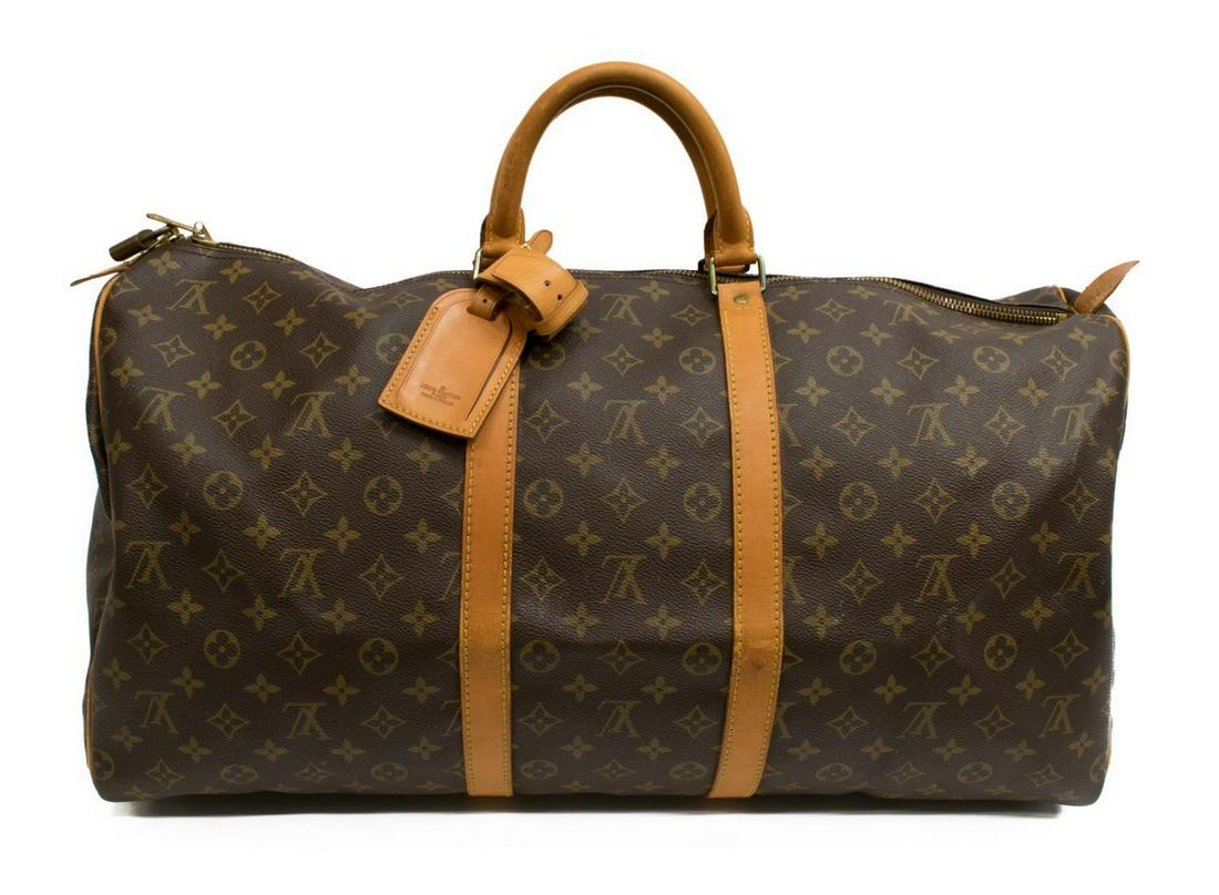 LOUIS VUITTON 'KEEPALL' MONOGRAM DUFFLE BAG (1 of 4)