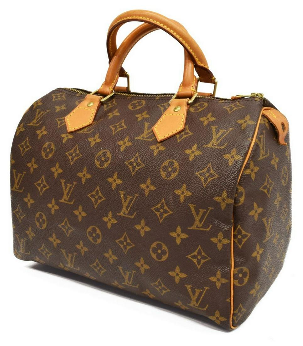 LOUIS VUITTON 'SPEEDY' MONOGRAM CANVAS HANDBAG (1 of 5)