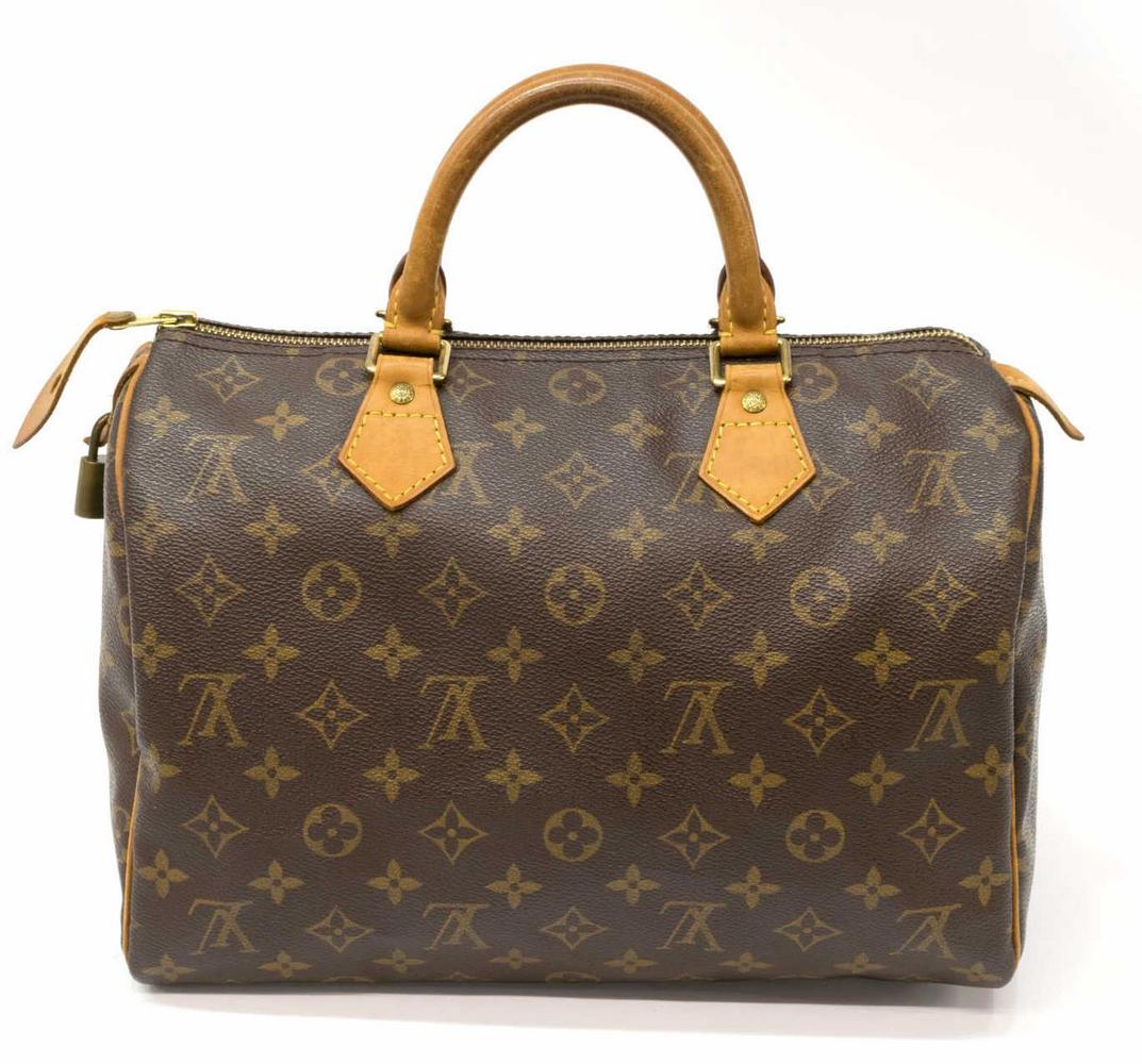 LOUIS VUITTON 'SPEEDY' MONOGRAM CANVAS HANDBAG (1 of 4)