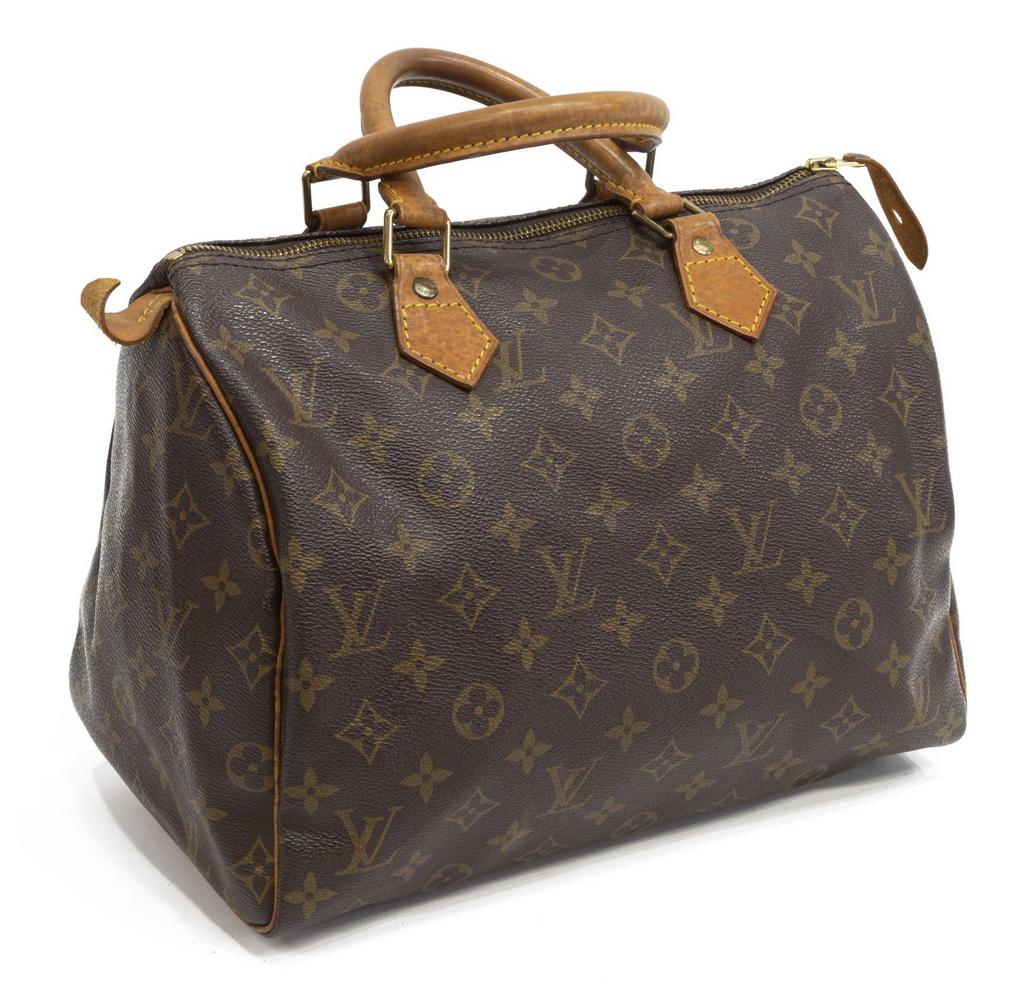 LOUIS VUITTON 'SPEEDY 30' MONOGRAM CANVAS HANDBAG (1 of 4)