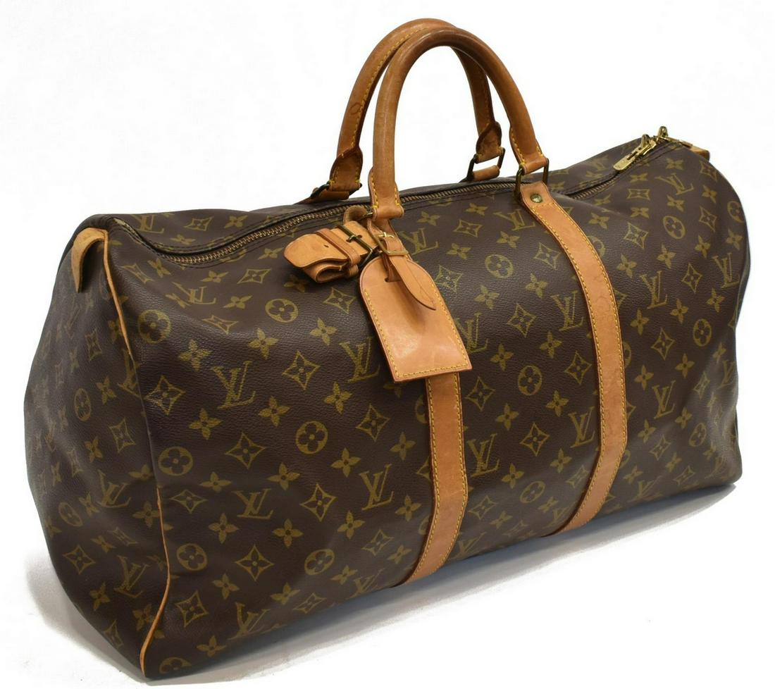 LOUIS VUITTON 'KEEPALL' MONOGRAM DUFFLE BAG (1 of 5)