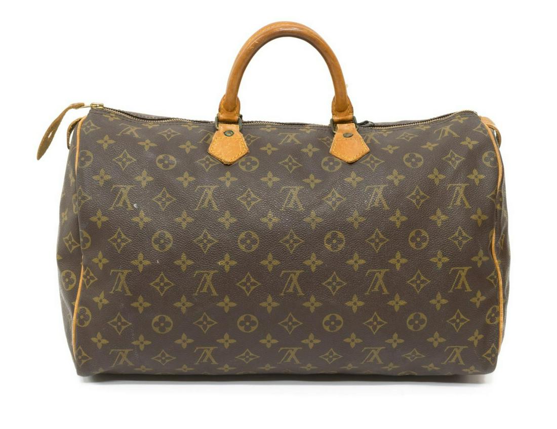 LOUIS VUITTON 'SPEEDY' MONOGRAM CANVAS HANDBAG (1 of 4)