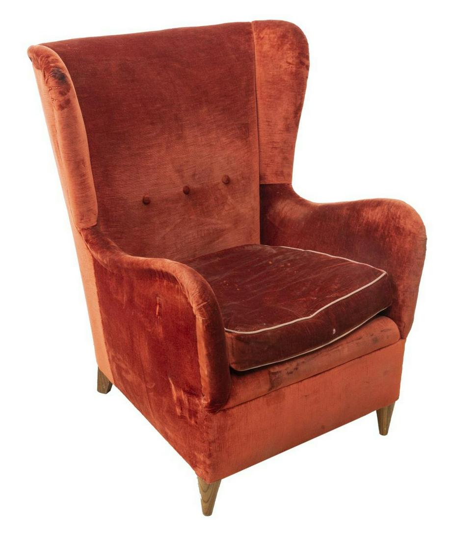 ITALIAN MID-CENTURY ARMCHAIR MANNER OF PAOLO BUFFA (1 of 3)