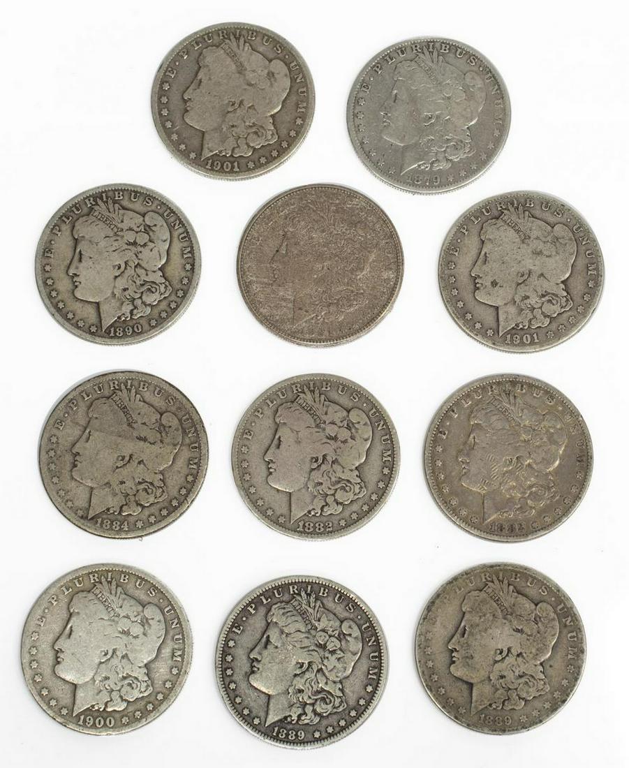 (11) U.S. MORGAN SILVER DOLLARS (1 of 2)