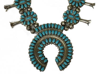 Rare Victor Moses Begay '2 Sided' Coral Turquoise Native American Jewelry Silver Squash Blossom Necklace Rare Victor Moses Begay '2 Sided' Coral Turquoise Native American Jewelry Silver Squash Blossom Necklace