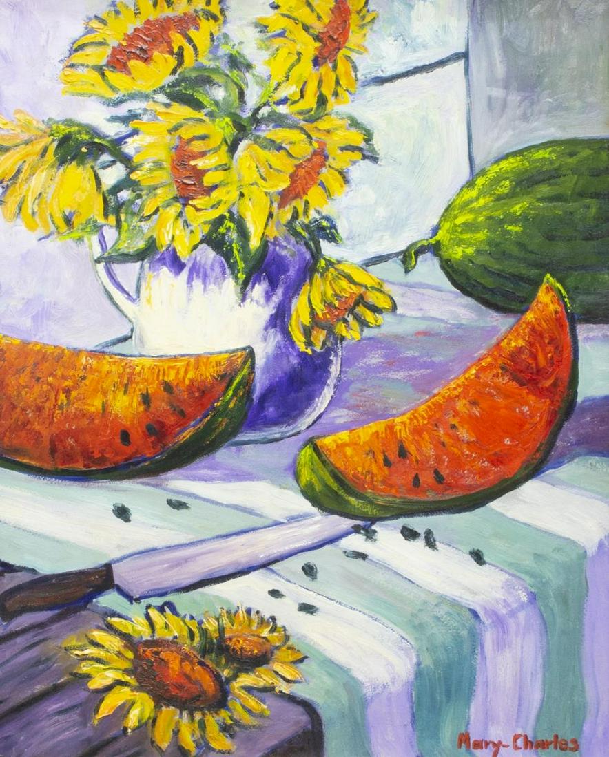 MARY-CHARLES STRICKLAND STILL LIFE PAINTING (1 of 4)