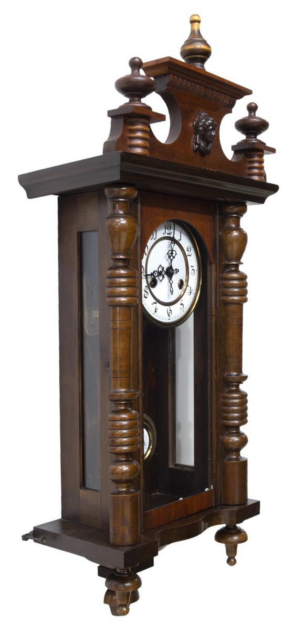 REGULATOR WALL CLOCK, TIME & STRIKE MOVEMENT (1 of 2)