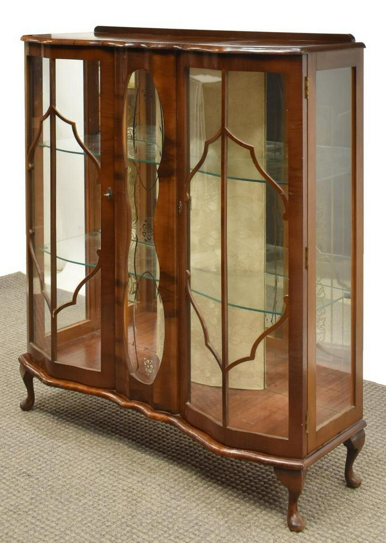 ENGLISH ART DECO WALNUT CURIO CHINA Apr 25, 2020 Austin
