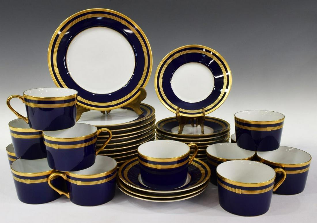 (36) CHRISTIAN DIOR GAUDRON LAPIS GILT SERVICEWARE (1 of 4)