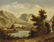 FRAMED OIL PAINTING MOUNTAIN LANDSCAPE