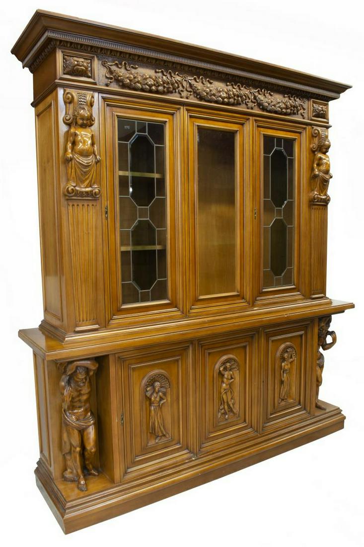 MONUMENTAL ITALIAN RENAISSANCE STYLE DISPLAY (1 of 4)