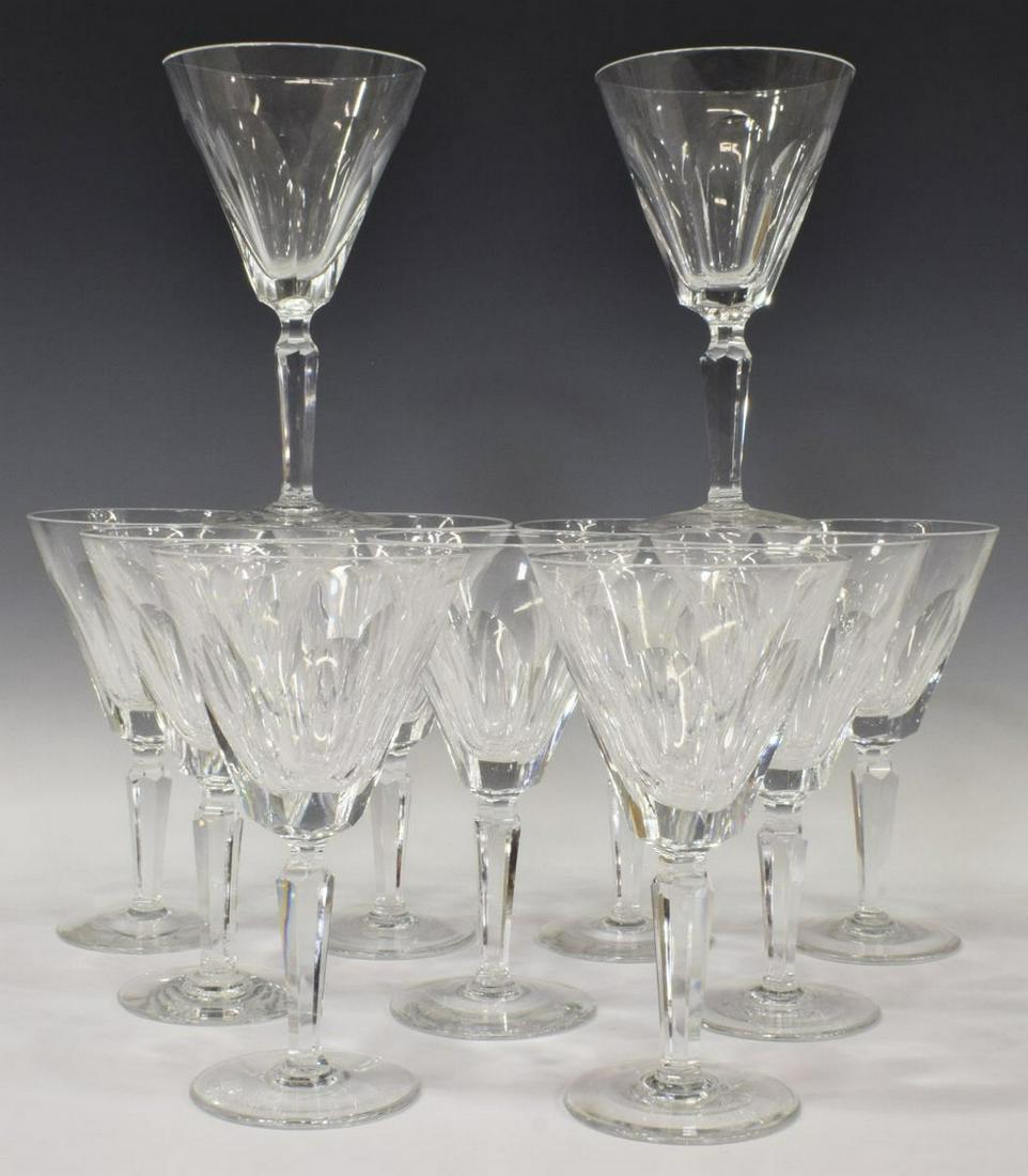 (11) WATERFORD 'SHEILA' CUT CRYSTAL WATER GOBLETS (1 of 3)