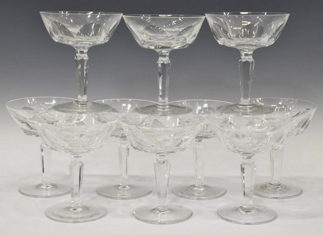 (10) WATERFORD 'SHEILA' CRYSTAL CHAMPAGNE COUPES (1 of 3)