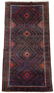 HAND-TIED PERSIAN RUG, 13'0" X 6'5.75"