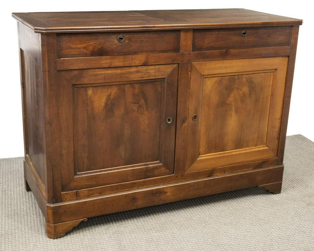 FRENCH LOUIS PHILIPPE PERIOD WALNUT SIDEBOARD (1 of 5)