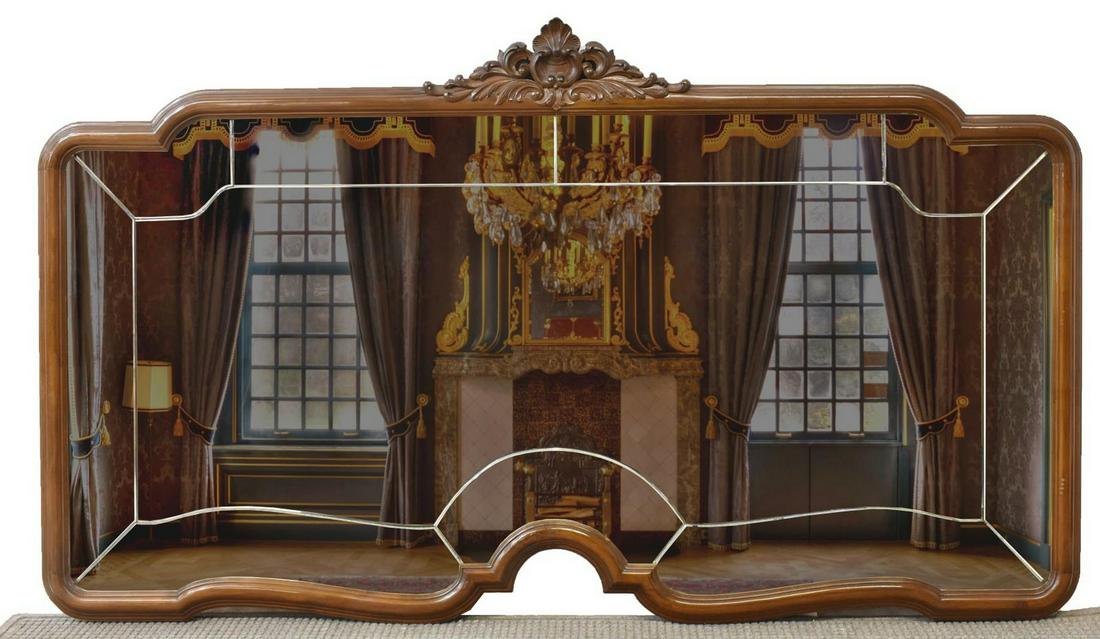 LARGE WALL MIRROR, 52" X 90.5" (1 of 3)