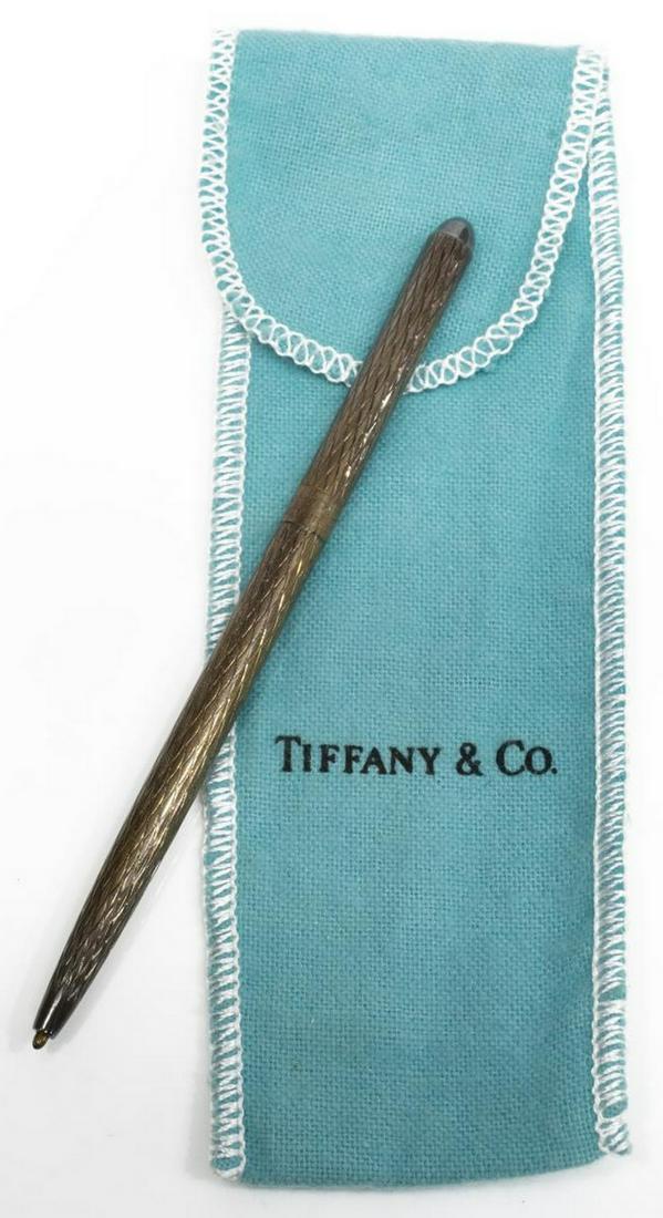 TIFFANY & CO. STERLING SILVER BALLPOINT PEN (1 of 4)