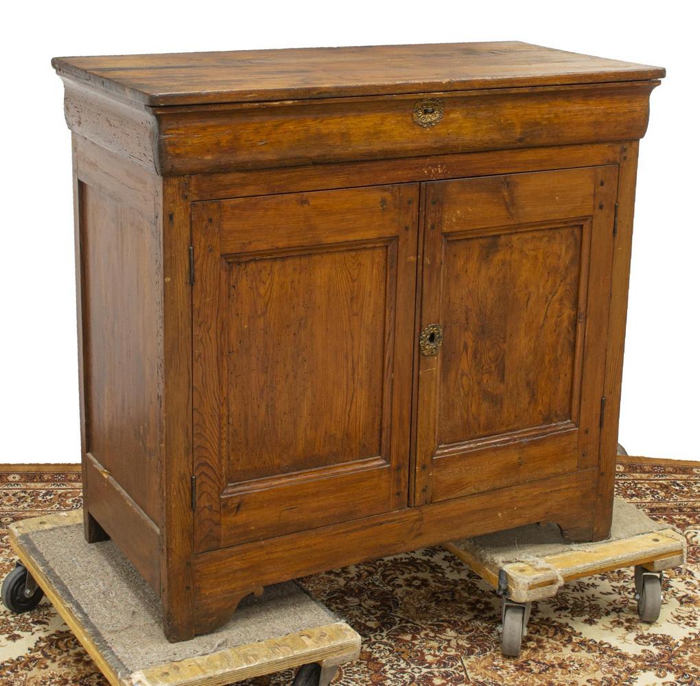 FRENCH PROVINCIAL PINE SIDEBOARD BUFFET (1 of 5)