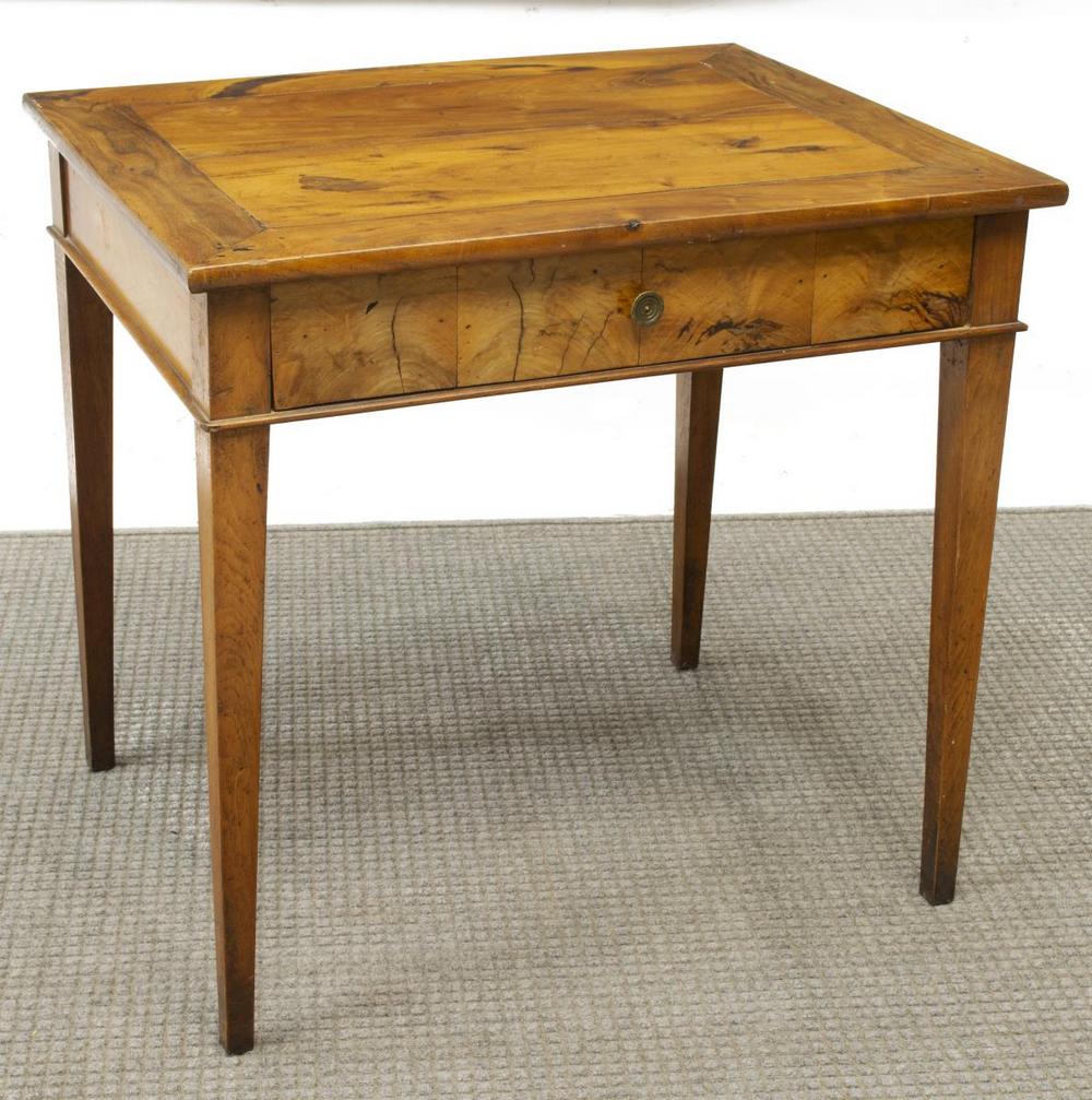 FRENCH LOUIS PHILIPPE PERIOD WALNUT WORK TABLE (1 of 3)