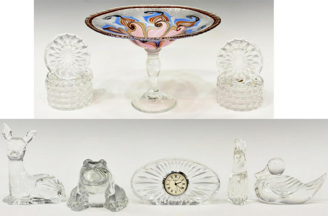 LOT) BACCARAT WATERFORD & WEDGWOOD CRYSTAL ANIMALS (1 of 7)
