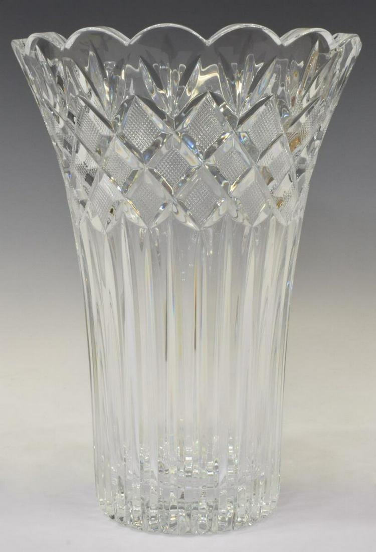 WATERFORD 'IRISH LACE' CUT CRYSTAL FLOWER VASE (1 of 3)