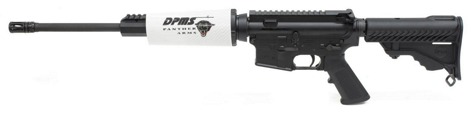 DPMS PANTHER ARMS MODEL A-15 MODERN SPORTING RIFLE: DPMS Panther Arms Model A-15 Modern Sporting Rifle, 5.56mm caliber, semi-automatic, 16" barrel, black matte finish, not fired, owner's manual, 30-round magazine, cable lock, original box, SN FFH097XXX