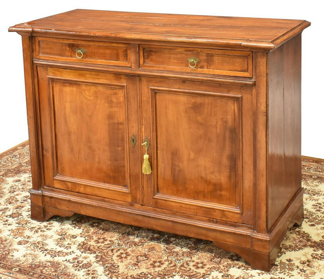 FRENCH LOUIS PHILIPPE PERIOD FRUITWOOD SIDEBOARD (1 of 6)