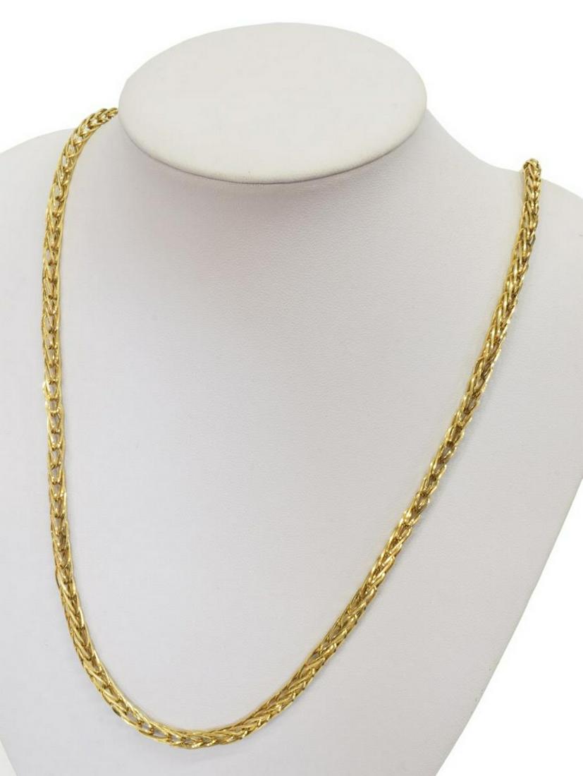 ESTATE 14KT YELLOW GOLD 30" CHAIN NECKLACE (1 of 2)
