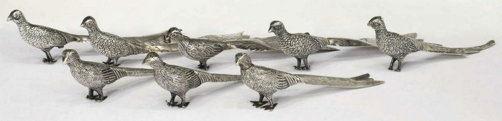 (8) MACIEL / SANBORNS STERLING PHEASANT SHAKERS (1 of 5)