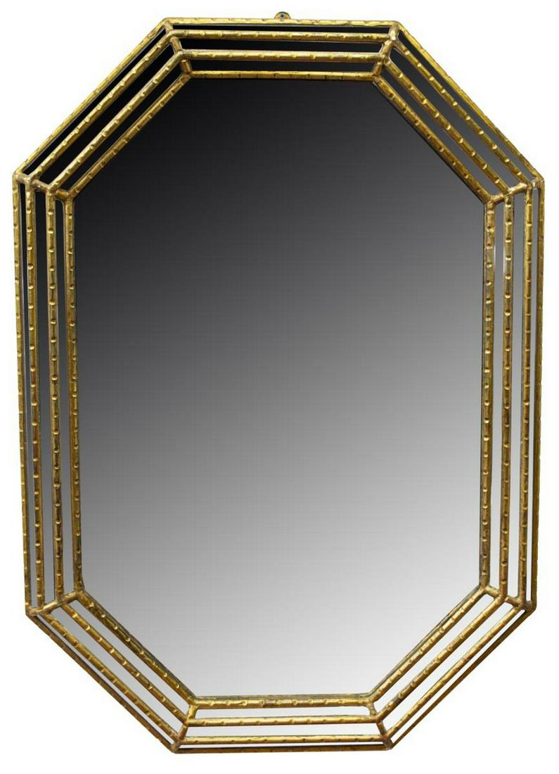 FRENCH DOUBLE-FRAMED GILTWOOD MIRROR (1 of 3)