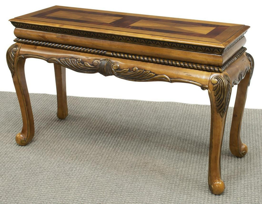 FRENCH STYLE CONSOLE HALL SOFA TABLE (1 of 3)