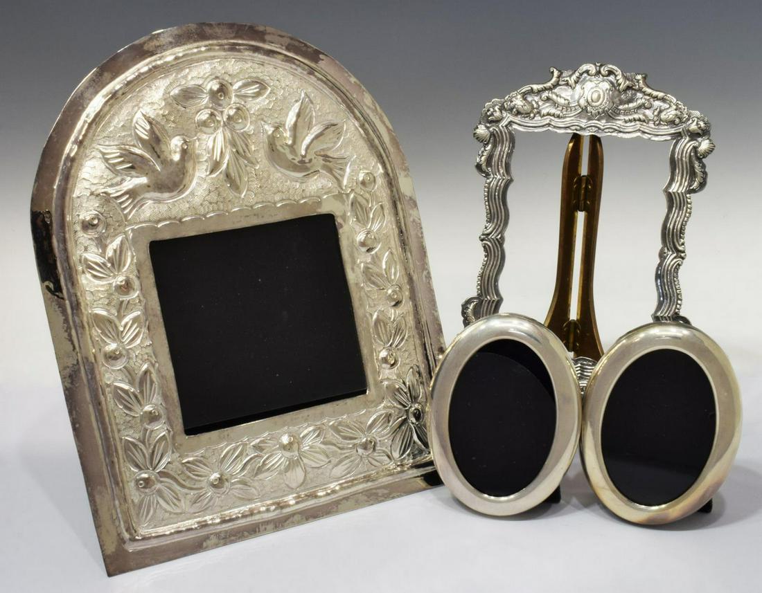(4) STERLING & OTHER SILVER PICTURE FRAMES (1 of 5)