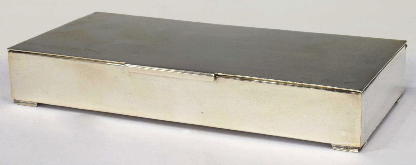 VILLA MEXICO CEDAR-LINED STERLING SILVER BOX (1 of 4)