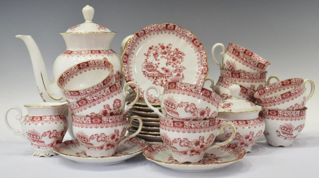 (26) SELTMANN WEIDEN 'THERESIA CHINA ROT' TEA SET (1 of 4)