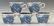 (43) OLD SALEM ENGLISH VILLAGE BLUE DINNER SERVICE - 5