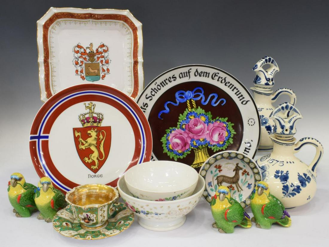 (14) CERAMIC TABLEWARE, DELFT EWERS, LYNN CHASE (1 of 8)