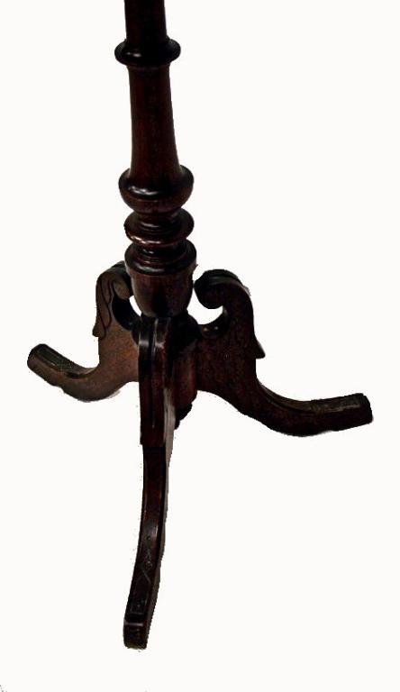 ANTIQUE VICTORIAN EASTLAKE WALNUT PLANT STAND - 3