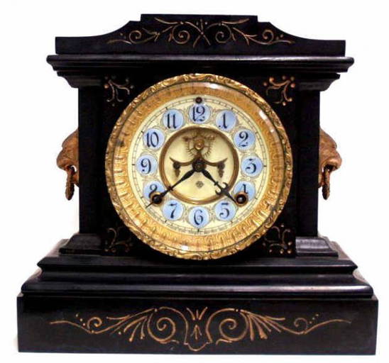 ANTIQUE AMERICAN ANSONIA MARBLE MANTLE CLOCK Oct 11, 2008 Austin