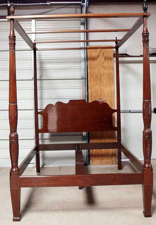 QUEEN SIZE CANOPY POSTER BED, RESTORATION HARDWARE - Sep ...