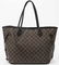LOUIS VUITTON 'NEVERFULL MM' DAMIER EBENE TOTE BAG