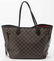 LOUIS VUITTON 'NEVERFULL MM' DAMIER EBENE TOTE BAG - 5