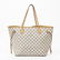 LOUIS VUITTON 'NEVERFULL MM' DAMIER AZUR TOTE BAG