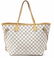 LOUIS VUITTON 'NEVERFULL MM' DAMIER AZUR TOTE BAG